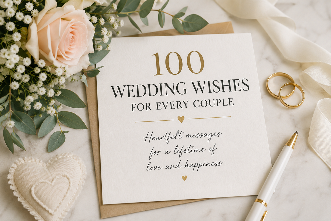 100 Wedding Wishes for Every Couple