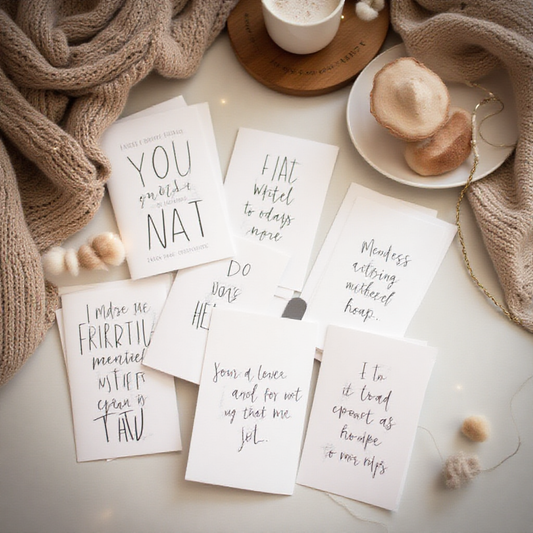 🎄 From Our Hands to Your Heart: Handmade Christmas Cards Full of Love, Laughter and a Touch of Festive Magic
