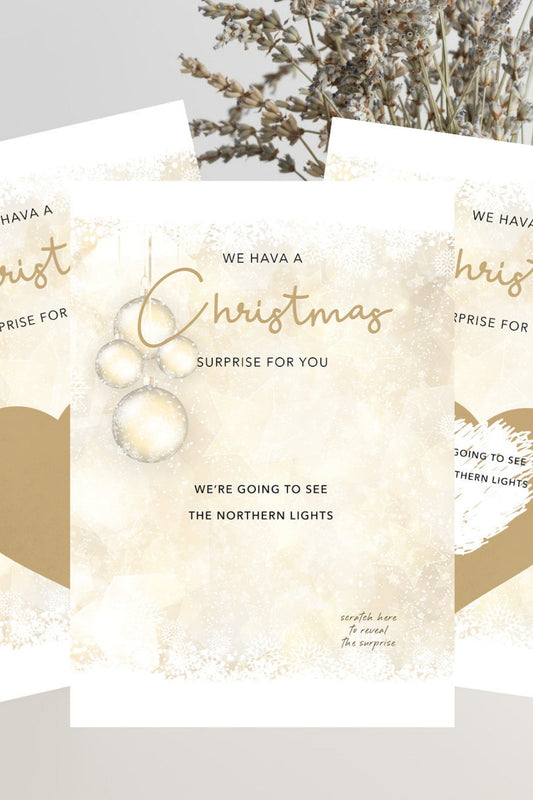 Christmas Card (Personalised) - We Have A Christmas Surprise For You