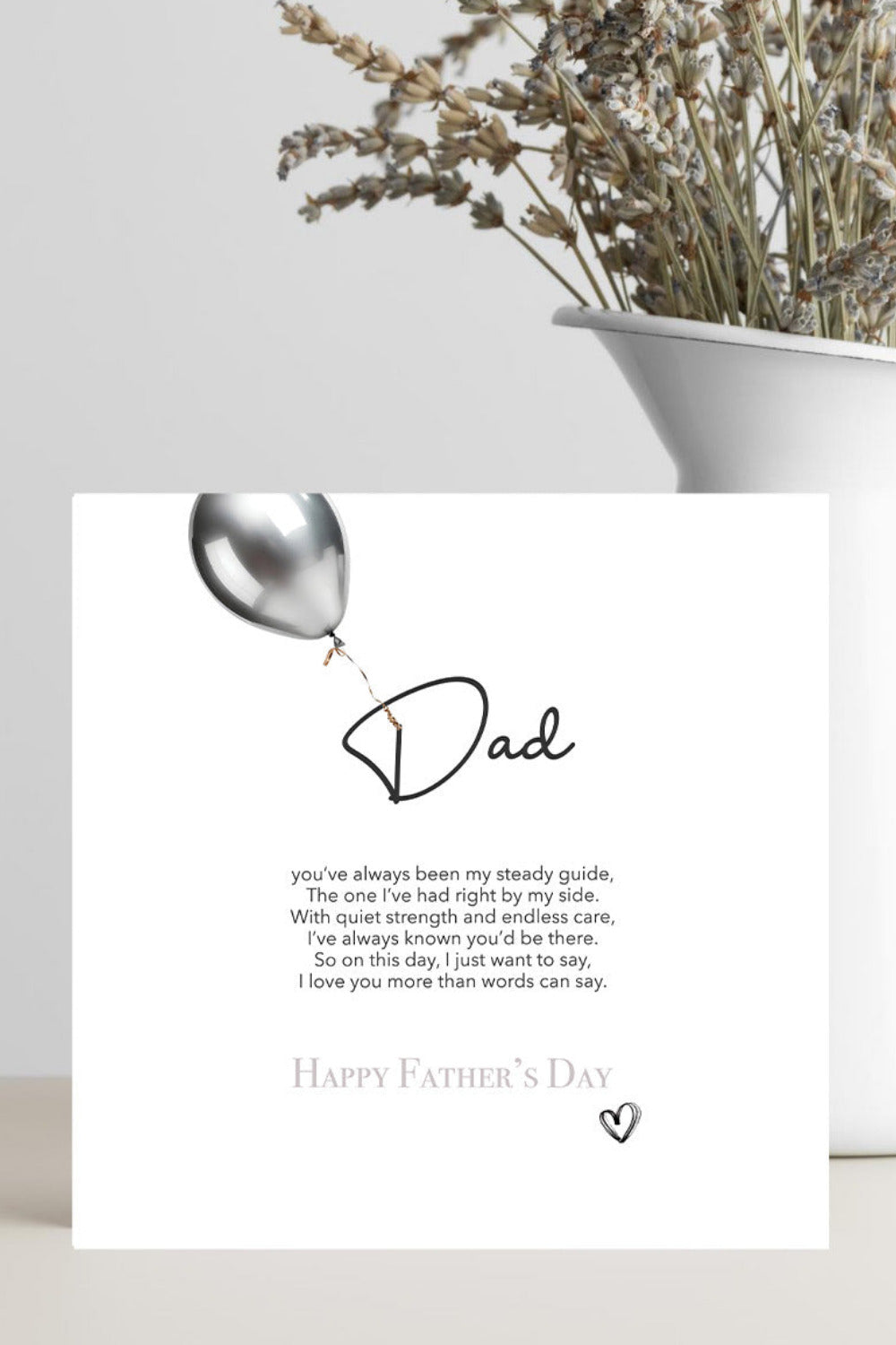 Father’s Day Card for Dad – Steady Guide Sentimental Poem