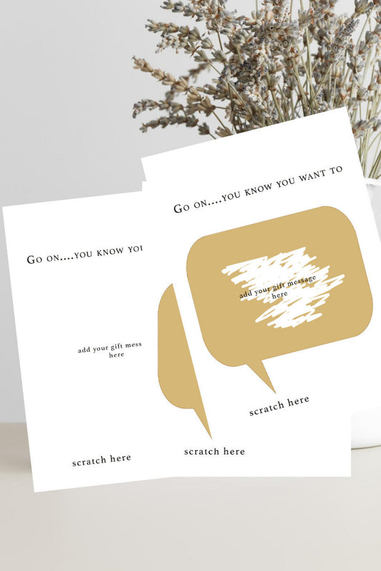 Scratch Cards - Go On, You Know You Want To