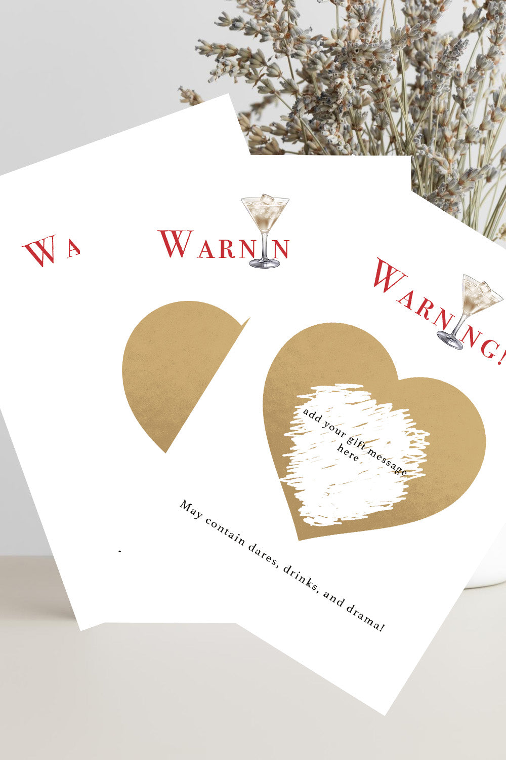 Scratch Cards - Hen Party May Contain Dares, Drinks and Drama