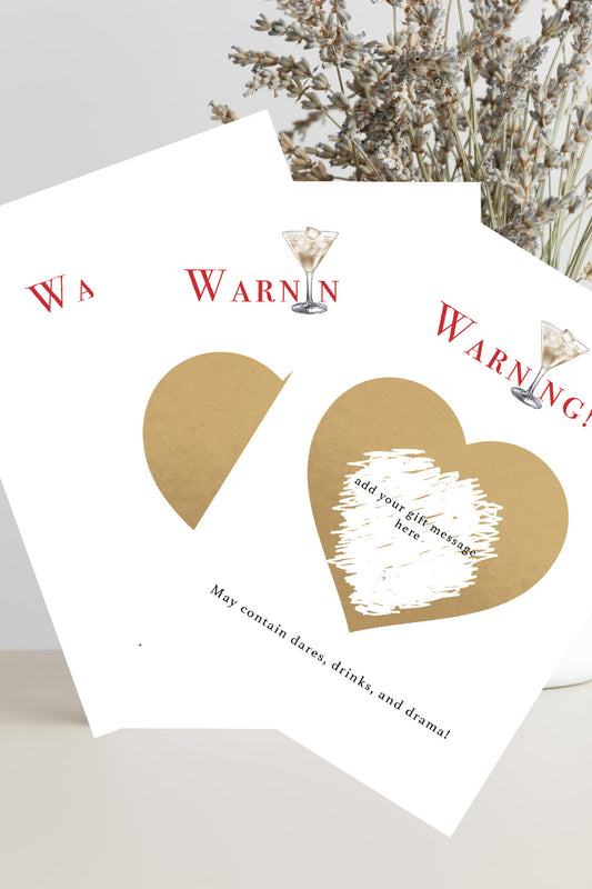 Scratch Cards - Hen Party May Contain Dares, Drinks and Drama
