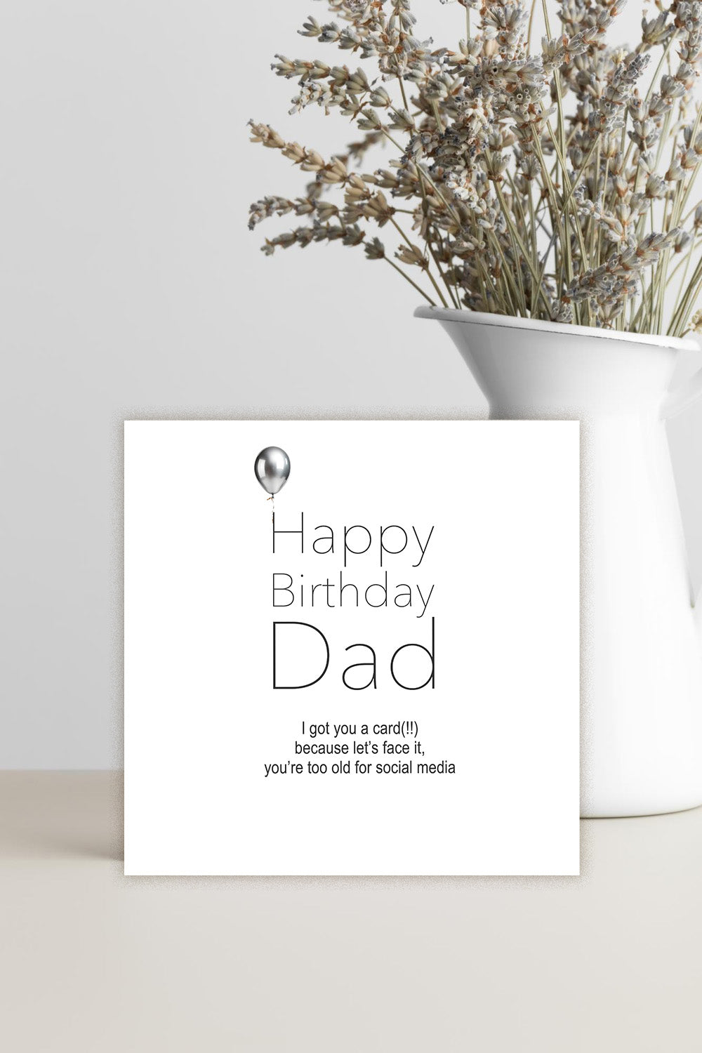 Happy Birthday Dad Social Media Birthday Card