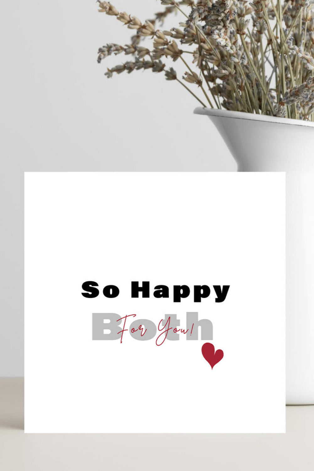 engagement card so happy for you both congratulations card for couple