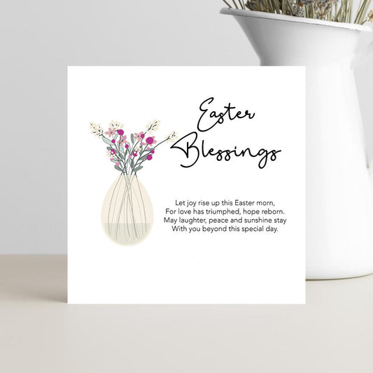 Let joy rise up Easter card
