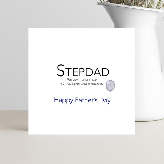 Card for step-up dad on Father's Day