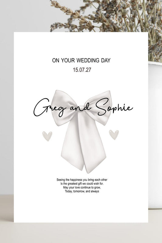 Wedding Congratulations Card – May Your Love Continue to Grow