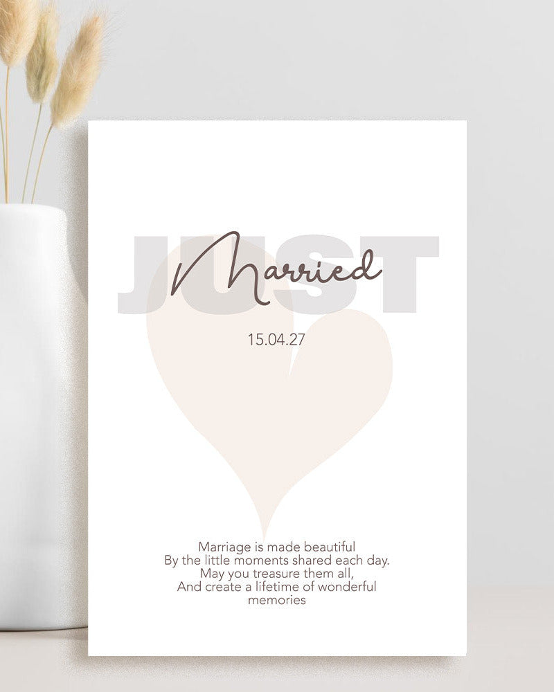 wedding congratulations card marriage is made beautiful sentimental card for newlyweds