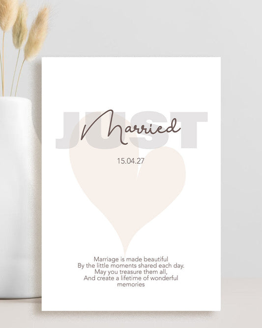 wedding congratulations card marriage is made beautiful sentimental card for newlyweds