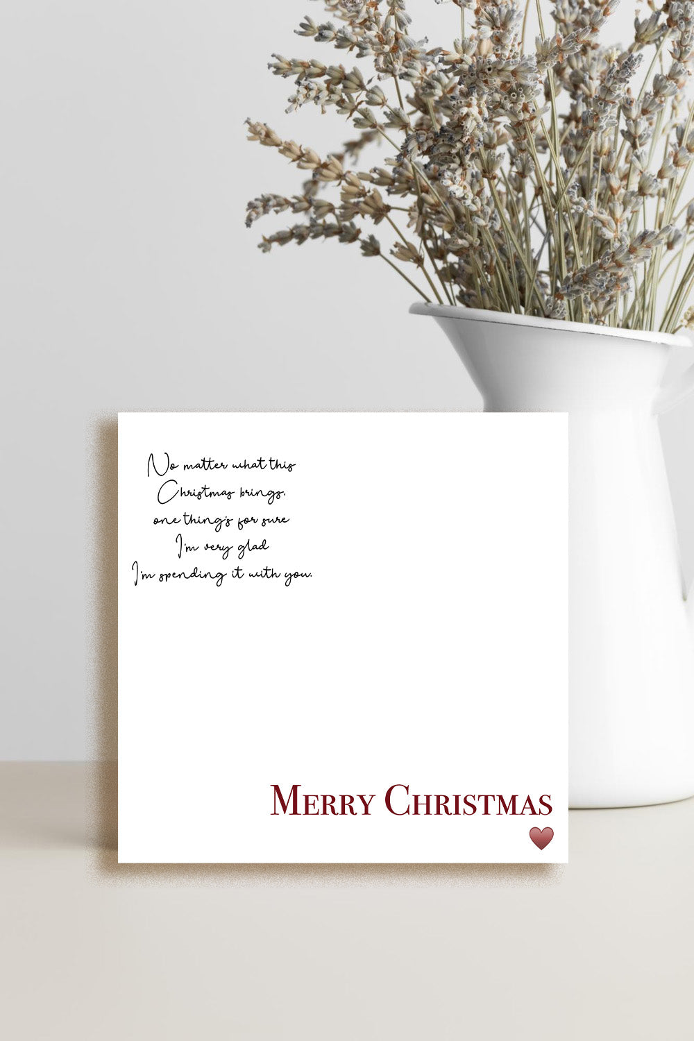 Christmas Card - No Matter What Christmas Brings