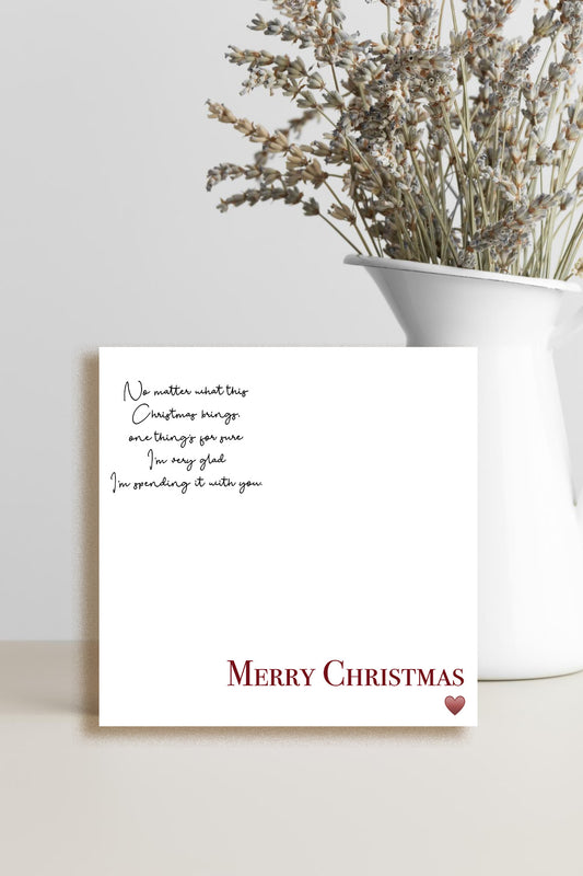 Christmas Card - No Matter What Christmas Brings
